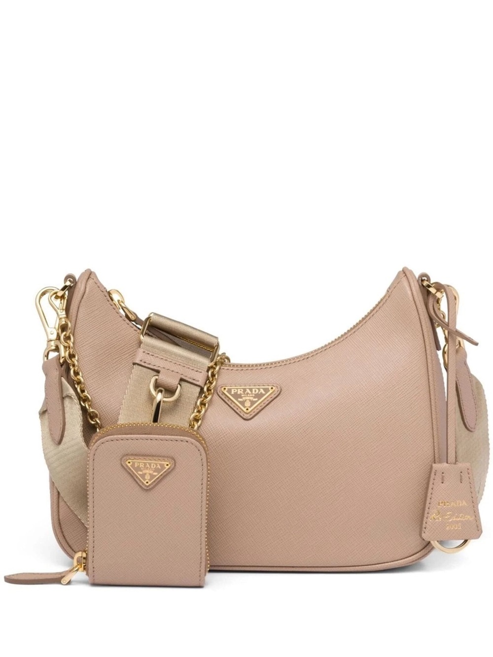 New Prada Re-Edition 2005 Saffiano Shoulder Bag